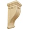 Ekena Millwork 7 1/2"W x 8"D x 17"H Charleston Mission Corbel, Alder COR07X08X17TRAL - alternate 1